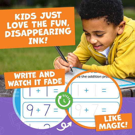 Writing practice with magic groove books