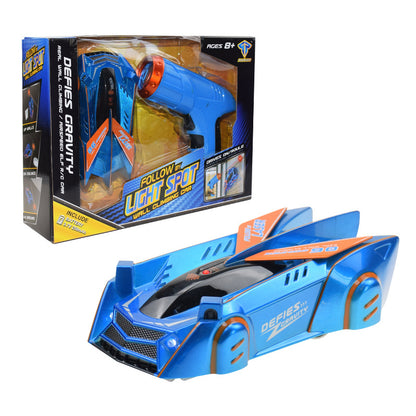 Wall-climbing car