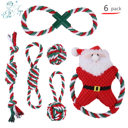 Christmas cotton rope set