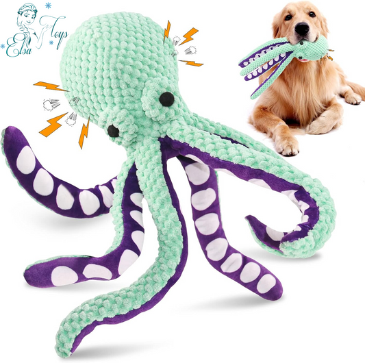 Plush octopus