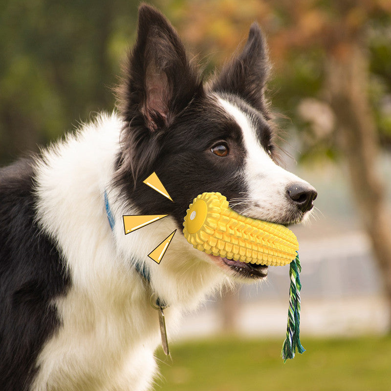 Dog chewable corn