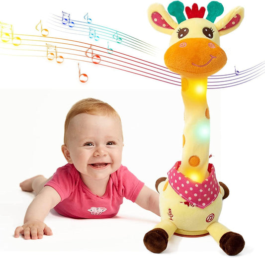 🎉 Interactive Dancing Giraffe Toy - Sings, Repeats & Dances!🦒