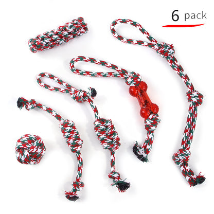 Christmas cotton rope set