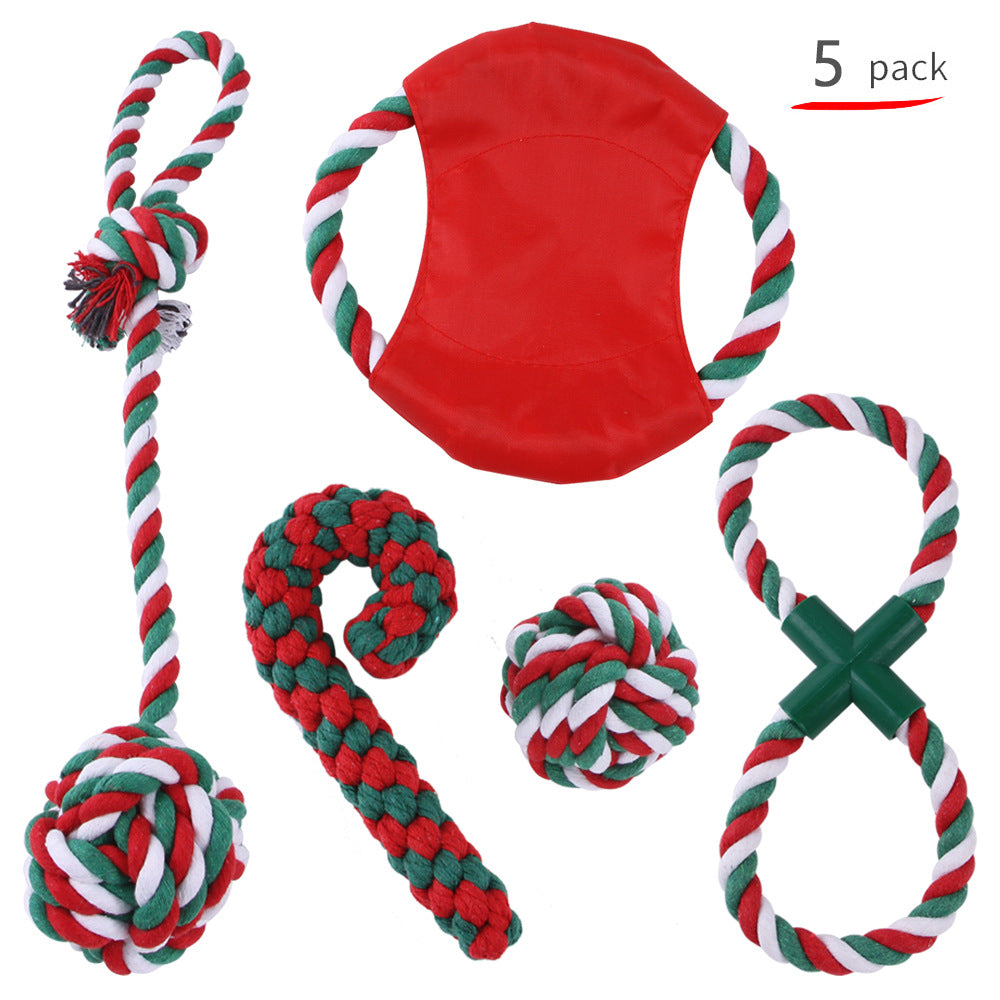 Christmas cotton rope set